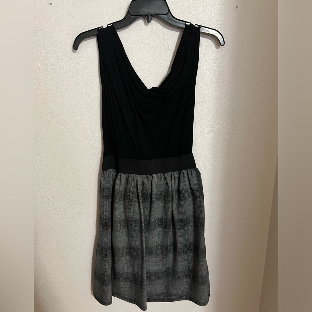 BEBOP Sleeveless Cinch Waist Plaid Skirt Dress Women's Size L‎